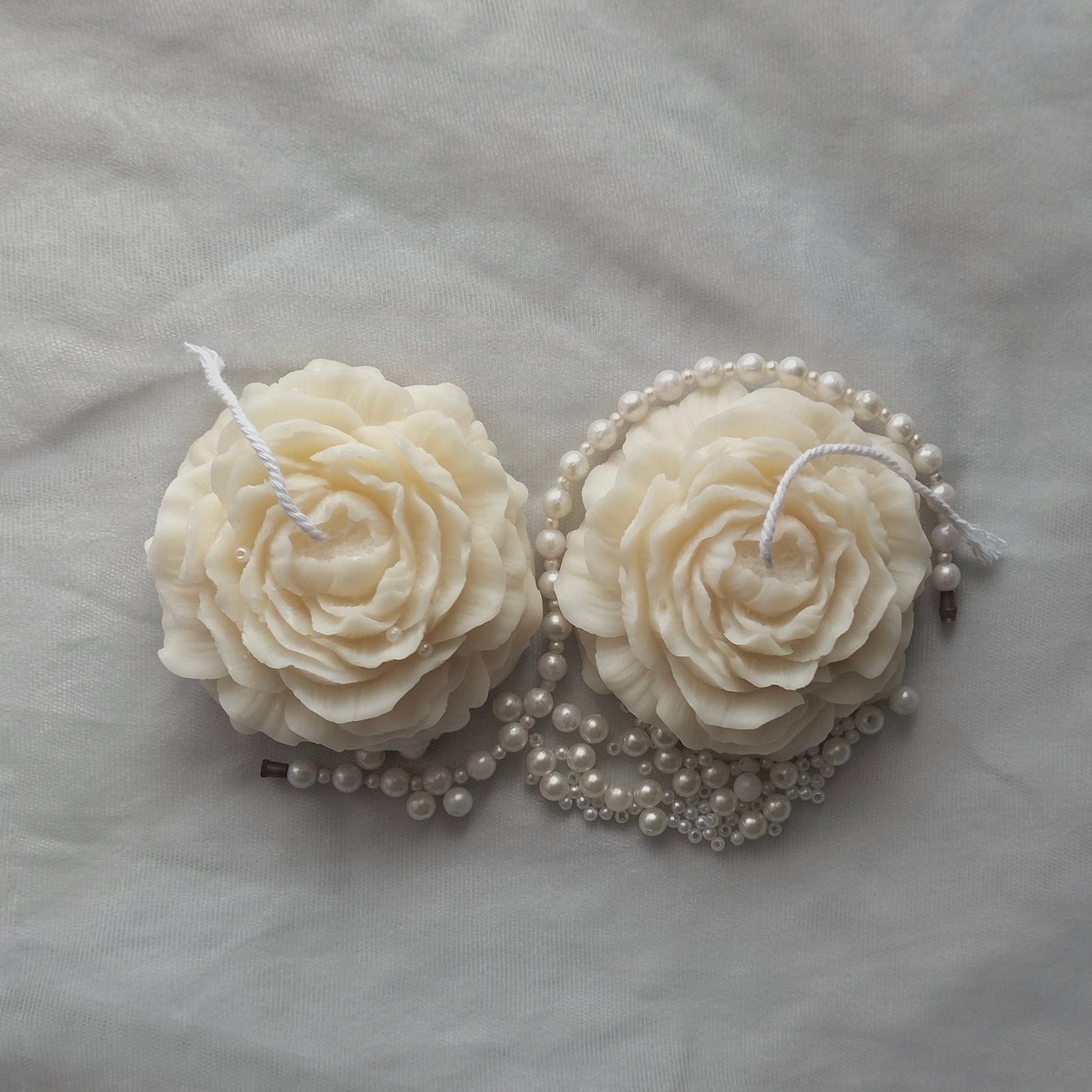 2 Peony Soy candles (2)