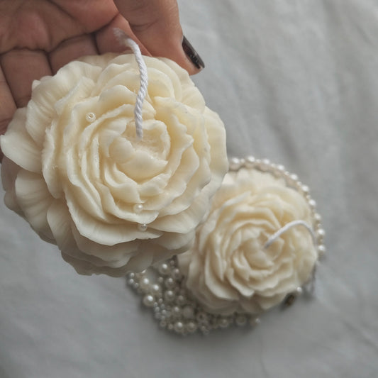 2 Peony Soy candles (2)